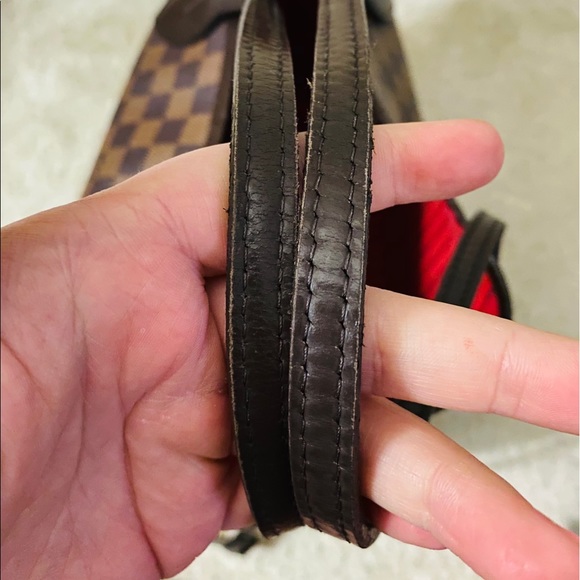 🟥 SOLD! Louis Vuitton Neverfull MM Damier Ebene - Picture 6 of 13